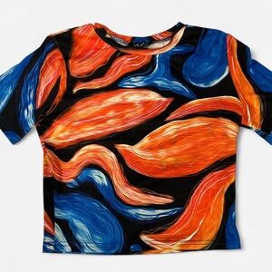 Vibrant MURCI Shirt with Abstract Design